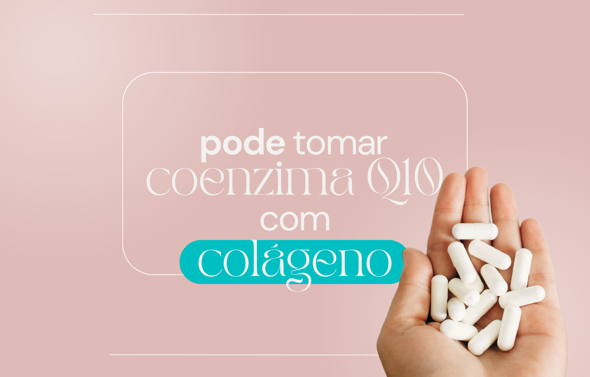 Pode tomar coenzima q10 com colageno