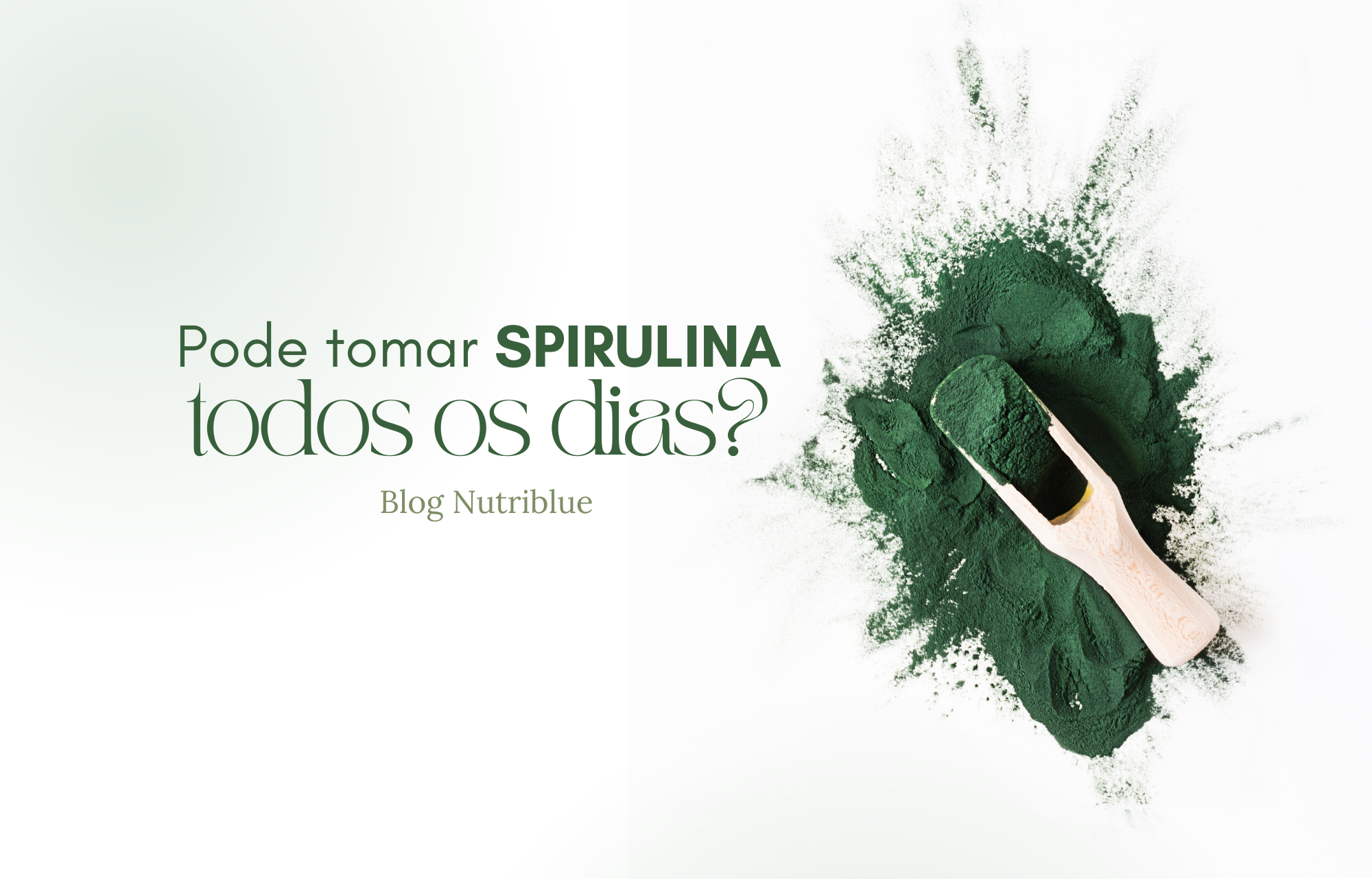 Pode tomar Spirulina todos os dias?